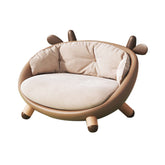 Small children's sofa with deer design, perfect for kids' rooms and play areas